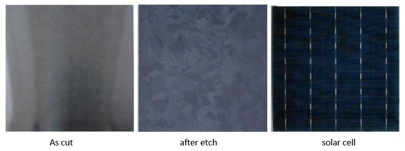 P type black silicon wafer 7