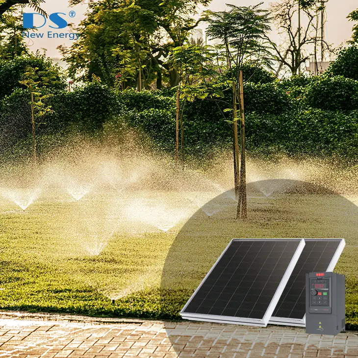 316.7kW Panell solar amb un sistema de bomba d’aigua de 185kW amb estructura de muntatge regulable