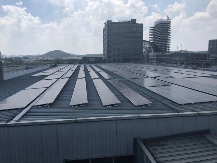 80kw Industrial and Commercial Storage Solar Panel System