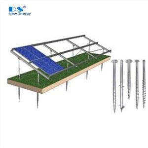 Sistema de muntatge a terra amb cargol